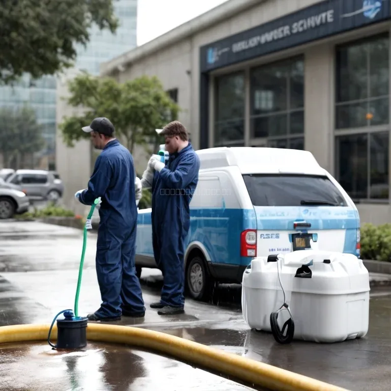 ZafUra Wash technician preparing mobile detailing equipment